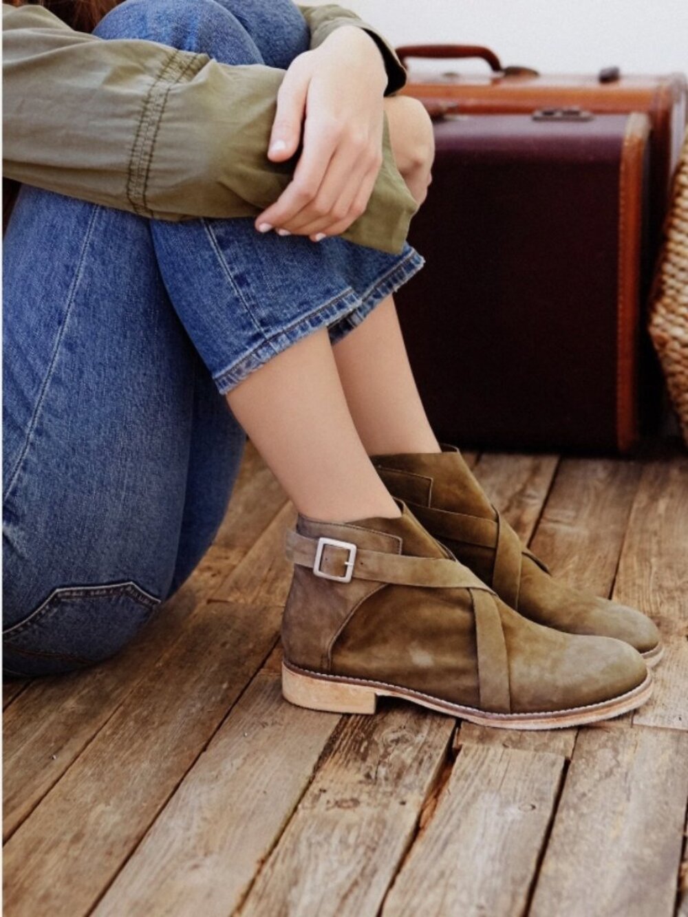 New Free People Las Palmas Ankle Boots Size 9 MSRP: $168